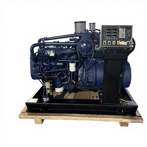 Dizel Motor Sabit Güçlü Tek Silindirli 28/100/500/1000 kW Weichai Deniz Jeneratörü 1800 RPM 380V/220V 50/60Hz - Product Image 5