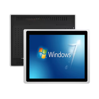 Komputer Panel All-in-One Industri Android Windows Linux Ubuntu 10,4 inci Kustom WIN7/10 CPU J1800 Memori 2GB/4GB/8GB 1