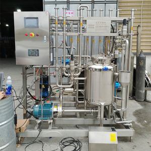 Sterilizzatore UHT della birra dello Yogurt del succo di latte di alta efficienza/pastorizzatore industriale del piatto del latte/prezzo della macchina di pastorizzazione del latte - Product Image 1