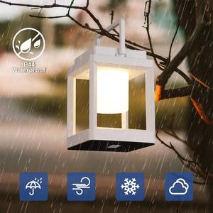 โคมไฟ LED พกพาแบบแขวนได้ ชาร์จไฟได้ ใช้สำหรับสวน แคมป์ปิ้ง กลางคืน แสงสีขาว ได้รับการรับรองมาตรฐาน UL ETL - Product Image 1