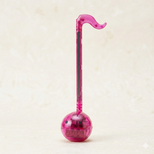 Otamatone Crystal - Clear Pink Edition - Japanese Electronic <b>Musical</b> <b>Instrument</b> <b>Toy</b>, Transparent Pop Color Model - Product Image 1
