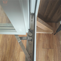 DEMEA Fenêtres en aluminium à battants, double vitrage, design européen, couleur bois, pour maison, prix usine, Australie