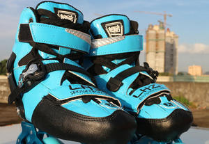 Flying Tiger KSJ Patins à roues alignées Freestyle en fibre de carbone haut de gamme Rouleau clignotant avancé pour enfants et adultes - Product Image 5