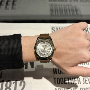Reloj AIMANA para hombre, reloj de pulsera de cuarzo luminoso para negocios con correa de resina - Product Image 5