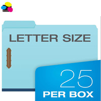 100% reciclado de cartón prensado cierre carpeta 1/3-Corte Tab 1 "expansión con 2 sujetadores