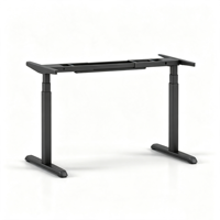 Bureau de travail électrique réglable en hauteur pour ordinateur, table de jeu, poste de travail assis-debout, double moteur, contrôleur de mémoire de position