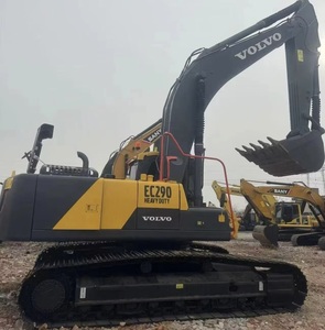 รถขุดตีนตะขาบ Volvo EC290 สำหรับงานหนัก พร้อมบุ้งกี๋ไฮดรอลิก รถจักรกลก่อสร้างมือสอง - Product Image 1