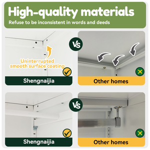 <span class=keywords><strong>Armadio</strong></span> Moderno in Acciaio Regolabile per Conservazione Vestiti, Arredamento Camera da Letto per Uso in Soggiorno - Product Image 5