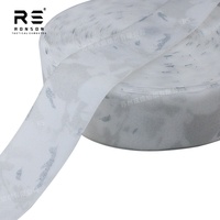 Ruban tactique en nylon imprimé camouflage MC Alphine Snow White, largeur 1/2/4 pouces, matériau résistant et durable