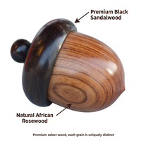 Boîte à bijoux personnalisée en bois de noyer et bois de palissandre pour bagues et boucles d'oreilles, gravée au laser sur mesure, coffret cadeau écologique, vente en gros
