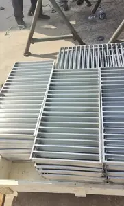 Factory customized Galvanized Metal Steel Grating |Stainless Steel Grating Walkway Platform Stair Treads Trench cover