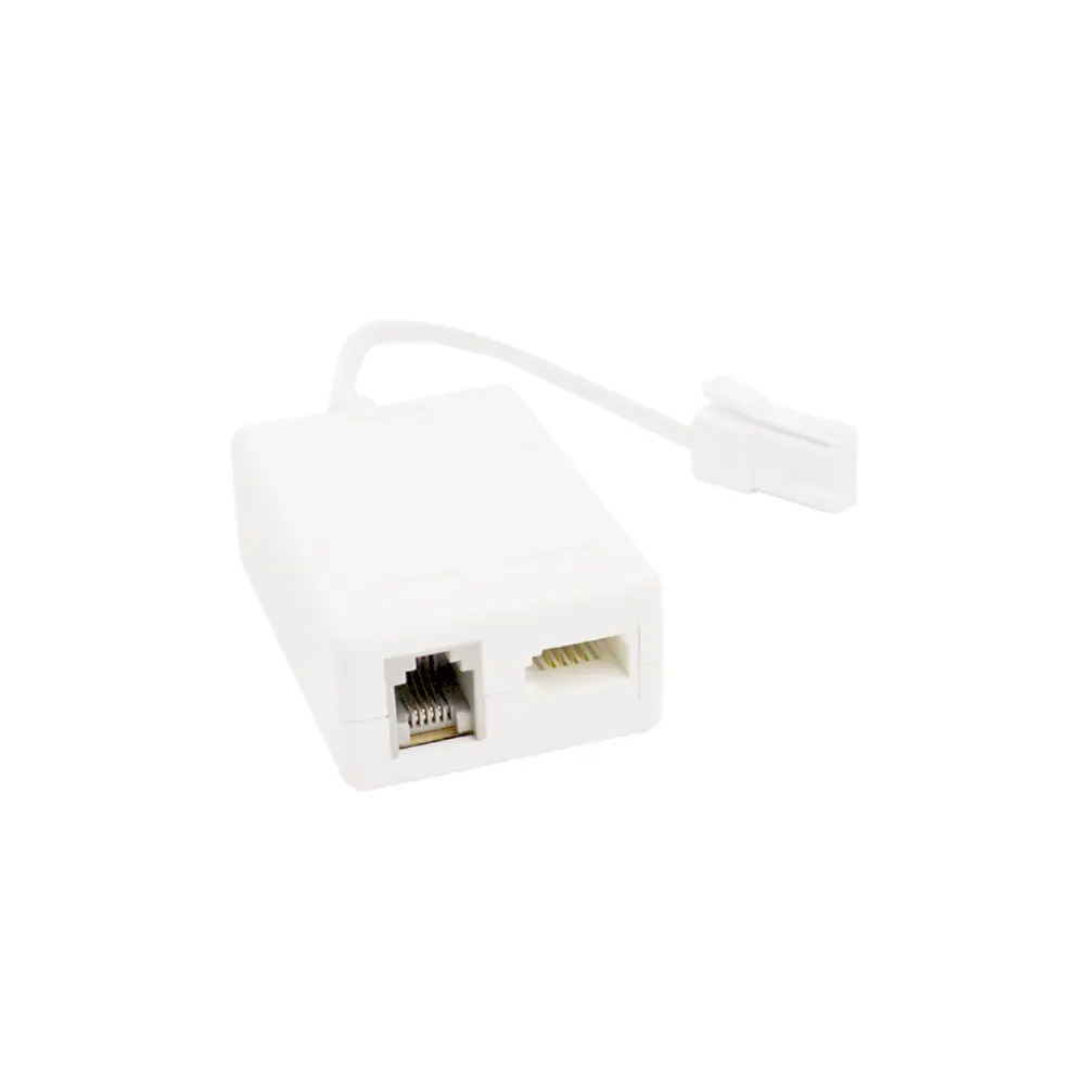 UK Telefon modem ADSL Cable Line Splitter