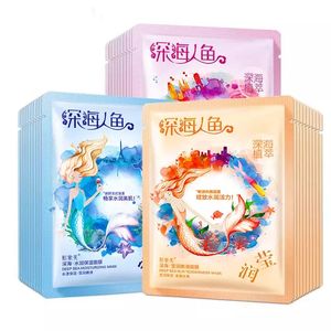 OEM ภาพฉลากส่วนตัว ODM ต่อต้านริ้วรอยชุ่มชื้นสารสกัดจากพืชสมุนไพรใบหน้าแผ่นหน้ากาก - Product Image 1