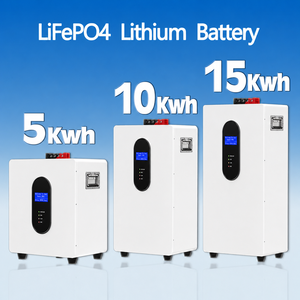 แบตเตอรี่ลิเธียม LiFePO4 แบบติดผนัง 24V 51.2V 5kWh 10kWh 15kWh 300Ah สำหรับเก็บพลังงานแสงอาทิตย์ภายในบ้าน - Product Image 1