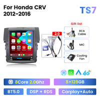 MEKEDE autoradio lecteur vidéo 9.7 pouces voiture IPS écran tactile voiture-play auto 8core 4G LTE WIFI lecteur de musique pour Honda CRV 2012-2016