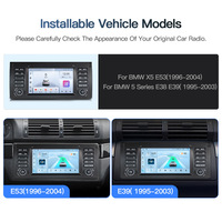 BM E39 All-in-One 7-Zoll Android Auto-Navigationssystem 8-Kern MP3-Player 4K 8GB für Bluetooth AHD Großbildschirm Auto-DVD-Wiedergabe
