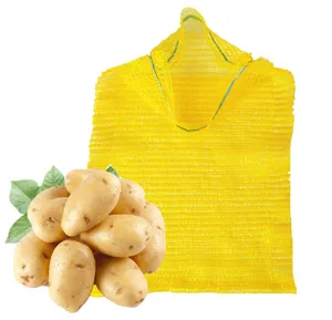 Ucuz toptan PP/PE örme plastik raşel leno örgü ambalaj çanta tarım meyve sebze formu çin