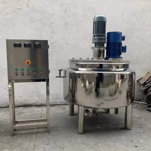 Thép không gỉ trộn Tank hơi nước/điện sưởi ấm vỏ bọc hóa chất trộn Tank - Product Image 5