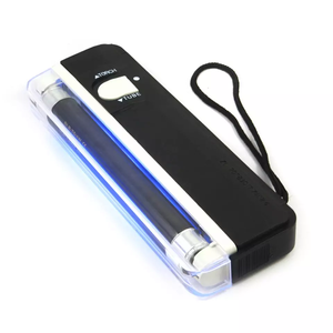 DL - 01 lumières fluorescence détection, UV durcissement portable détecteur de lumière ultraviolette lampe de poche <span class=keywords><strong>petit</strong></span> d'argent - Product Image 4