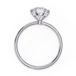 Bague élégante en argent et diamant pour femme, look élégant et raffiné, bijou simple pour tous les jours - Product Image 5