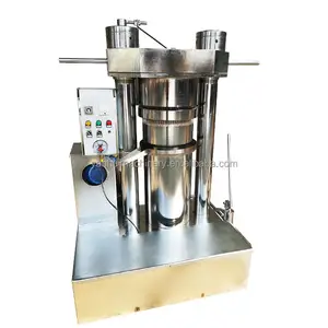 Professional Hydraulic Sesame Oil Press Machine Suppliers Cold Press Flaxseed Oil Expeller Machine