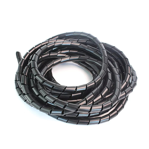 Gaine de protection noire pour câbles, tube organisateur de fils 4-30MM, gestion des câbles en plastique - Product Image 4