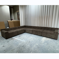 Ensemble de canapés en tissu de Style contemporain, meubles de salon modernes, meubles exquis, modèles modulaires, canapé doux