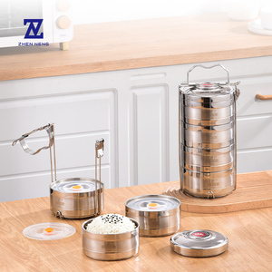 Cesta <span class=keywords><strong>de</strong></span> metal multiusos, contenedor portátil <span class=keywords><strong>para</strong></span> almacenamiento <span class=keywords><strong>de</strong></span> <span class=keywords><strong>alimentos</strong></span>, cesta redonda pequeña, organizador ligero <span class=keywords><strong>de</strong></span> acero inoxidable con asa - Product Image 5