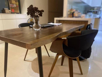 Chaise de salle à manger en bois de style nordique, chaise de bar, ensemble table et chaises – Prix de gros