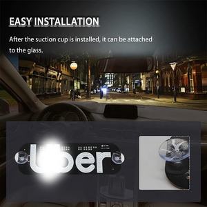 Lampe LED de signalisation <span class=keywords><strong>pour</strong></span> <span class=keywords><strong>taxi</strong></span>, alimentée par USB/allume-cigare, fixation par ventouse, haute luminosité, lampe décorative <span class=keywords><strong>pour</strong></span> chauffeur de <span class=keywords><strong>taxi</strong></span> - Product Image 3
