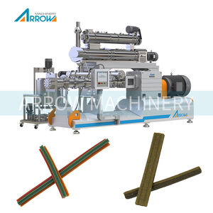Nouvelle ligne d'extrusion monovis haute performance Arrow pour la fabrication de friandises pour chiens, de bâtonnets dentaires et de snacks, 400 kg/h - Product Image 5