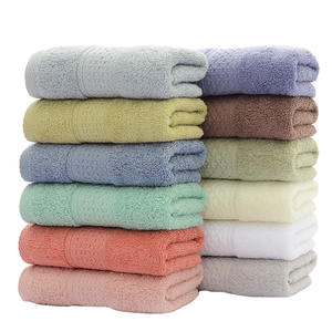 Serviette de Bain et de Toilette 100% Coton de Haute Qualité, Gris, 33*74cm, pour la Maison et la Plage - Product Image 5