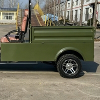 Chariot de golf électrique personnalisé de bonne qualité, homologué pour la route, 2 places, avec benne basculante et caisse de chargement