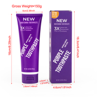 Dentifrice violet sans fluorure en gros - Fabricant en gros