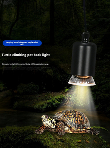 Lámpara <span class=keywords><strong>de</strong></span> calor para reptiles, UVA UVB colgador <span class=keywords><strong>de</strong></span> luz, lámpara <span class=keywords><strong>de</strong></span> calentador para tomar el sol <span class=keywords><strong>de</strong></span> tortuga para lagarto, serpiente, acuario, periquitos, loros, pájaro anfibio - Product Image 3