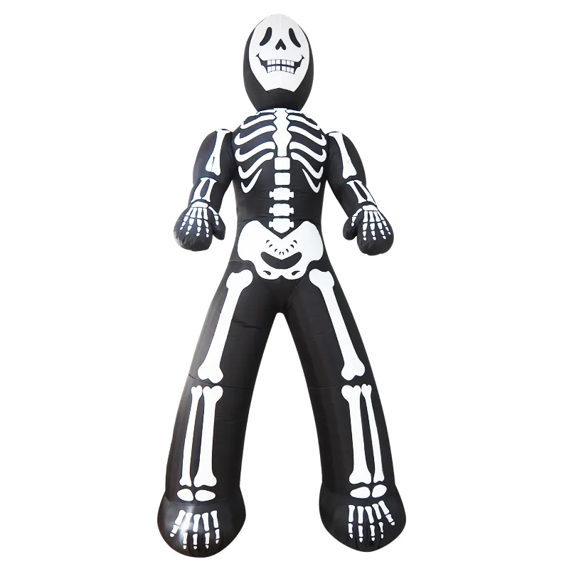 LED Inflatable Halloween scary costume ghost skeleton model decorations for outdoor yard lawn blow up decoration