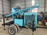 Plateforme de forage de puits d'eau sur roues RYX sur mesure avec moteur diesel, carottage, profondeur de forage max. 350 m, pompe à eau la plus vendue