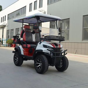 Hoogwaardige Off-Road Elektrische Sightseeing 4-persoons Golfkar Met 72V Krachtige Motor Voor Golfbanen Resortvervoer - Product Image 1