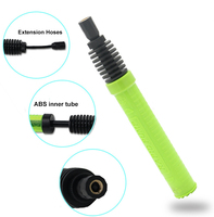 Mini pompe à main PORTABLE à double action avec logo personnalisé ABS, gonfleur de vélo, prêt à être expédié