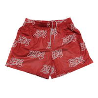 Short de gymnastique de haute qualité avec doublure intérieure en maille de sublimation de 5 pouces avec poches latérales Streetwear Short de course pour hommes