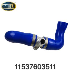 HEMILA 汽车配件 11537603511 11538645481 冷却液软管 节温器软管 硅胶铝制适配器 适用于宝马 F10 F18 F30 F35 - Product Image 4