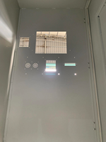 Armoire de commande électrique industrielle robuste, fabrication sur mesure en tôle, boîtier en acier thermolaqué, marque MST