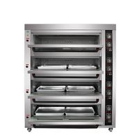 Brûleurs au propane pour grand four à briques de boulangerie, cuisinière à gaz simple deux-en-un plus petit modèle certifié NSF pour comptoir, capacité 14 pizzas