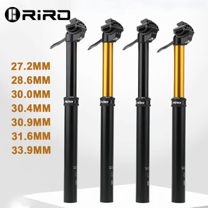 <span class=keywords><strong>Tige</strong></span> <span class=keywords><strong>de</strong></span> <span class=keywords><strong>Selle</strong></span> Réglable RIRO pour VTT et Vélo <span class=keywords><strong>de</strong></span> <span class=keywords><strong>Route</strong></span> 27.2/30.9/30.4/31.6mm – Tube <span class=keywords><strong>de</strong></span> <span class=keywords><strong>Selle</strong></span> 350/400mm - Product Image 1