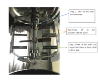 10l 20l 50l 100 Litres Cosmétique Automatique Hydraulique Levage Émulsifiant Sous Vide Émulsification Homogénéisation Mélangeur Machine
