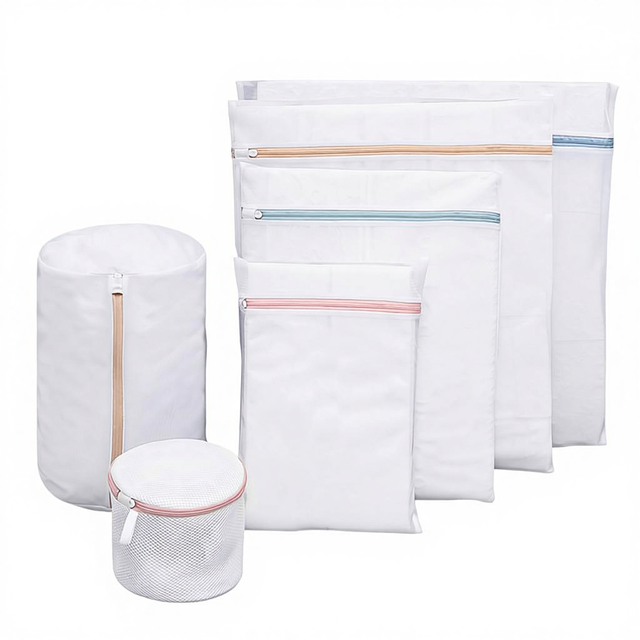 Laundry Bag Wholesale Simple Washing Machine Polyester Mesh Protective Underwear Sweater Wash Bag