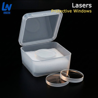 Nouvelles lentilles de protection en silice fondue SUP D18T2 (lot de 10) avec revêtement en quartz pour laser à fibre 1064 nm, accessoires pour tête de découpe