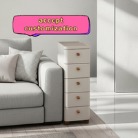 Armoire de rangement écologique ShenYu de 18 pouces avec une capacité de 36,54 L pour le salon, rangement pour bébé