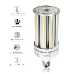Bombilla LED de maíz de 125W, luz diurna fría blanca para GARAJE INTERIOR, almacén, 450W, luminarias equivalentes para garaje, patio trasero - Product Image 4