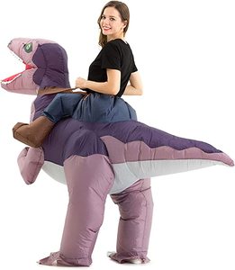 Costume de <span class=keywords><strong>dinosaure</strong></span> gonflable pour adulte, <span class=keywords><strong>T</strong></span>-<span class=keywords><strong>Rex</strong></span> gonflable, Vélociraptor gonflable, costume de <span class=keywords><strong>dinosaure</strong></span> gonflable de luxe pour Halloween - Product Image 5